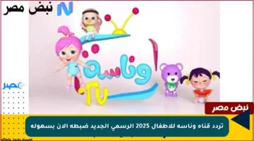 تردد قناة وناسة للأطفال 2025 الرسمي الجديد ضبطه الآن بسهولة